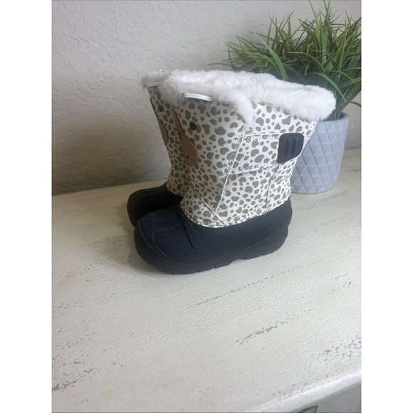 Cat & Jack Toddler Girls Size 8 Thermolite Faux Fur Frankie Winter Boots - Picture 3 of 10